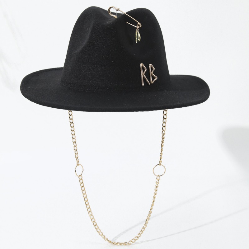 Fedora Hat Wool - Topi Fedora Wanita dari Bahan Wol