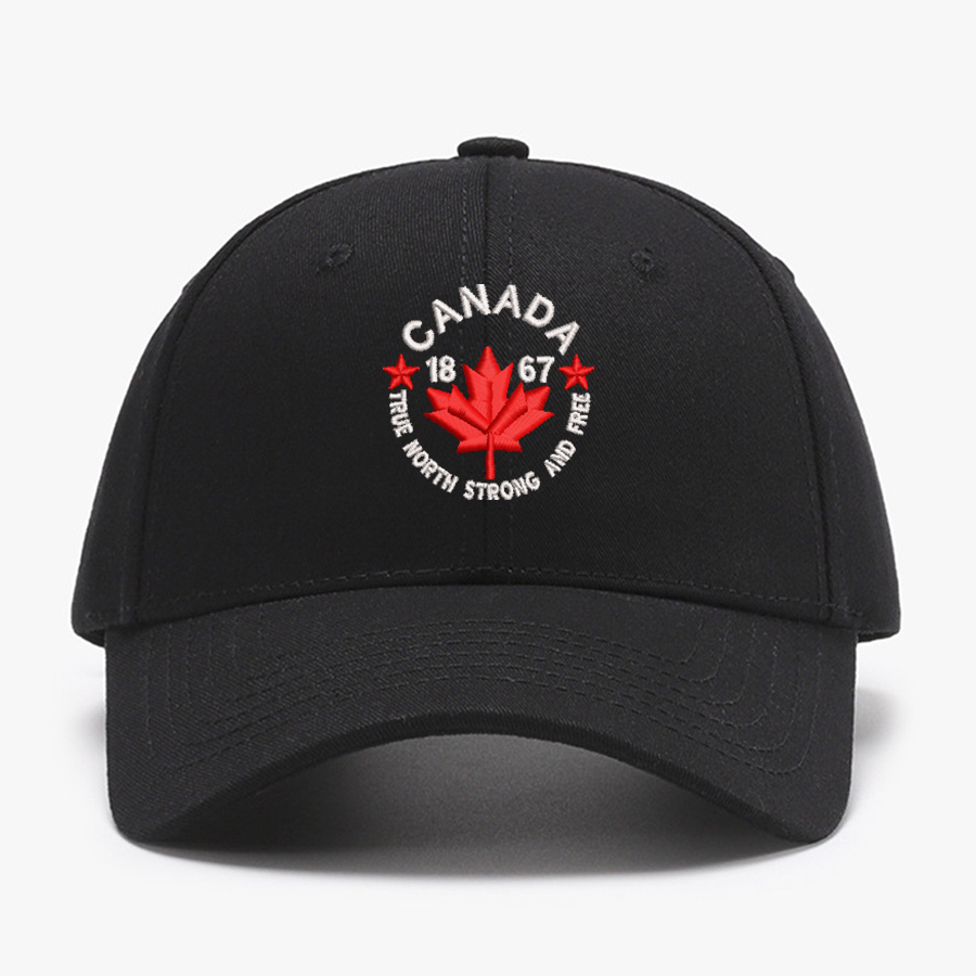 Baseball Cap Structured - Topi Baseball Terstruktur Bordir Kanada True