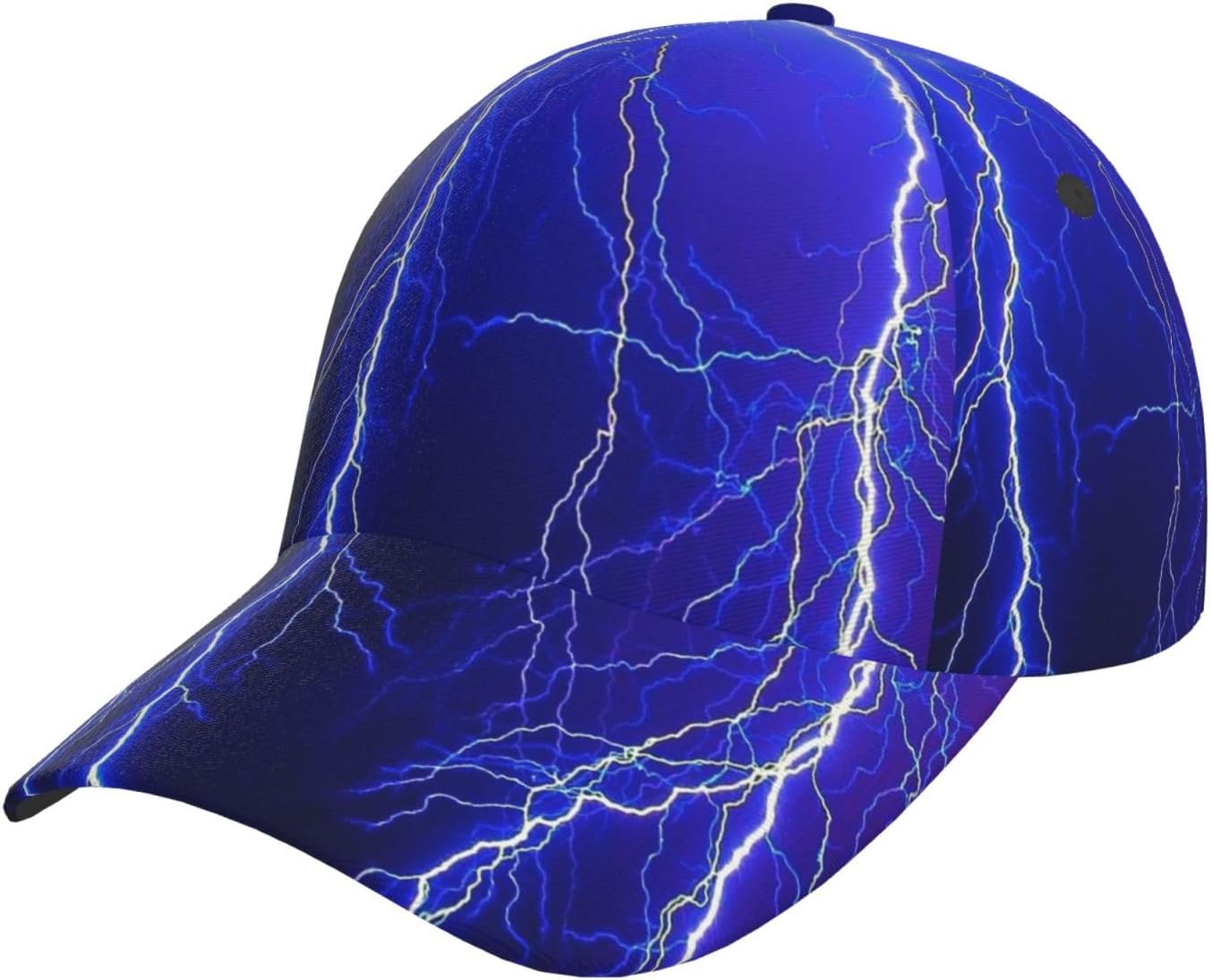 Golf Cap Dad - Topi Bisbol Pria Lightning Thunder Storm