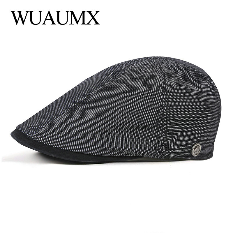 Newsboy Cap Ivy - Topi baret bermerek kasual musim semi