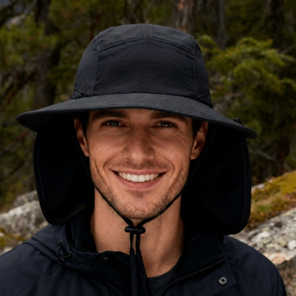 Topi Matahari Luar Ruangan Ber - Bucket Hat Cotton ulasan dan harga