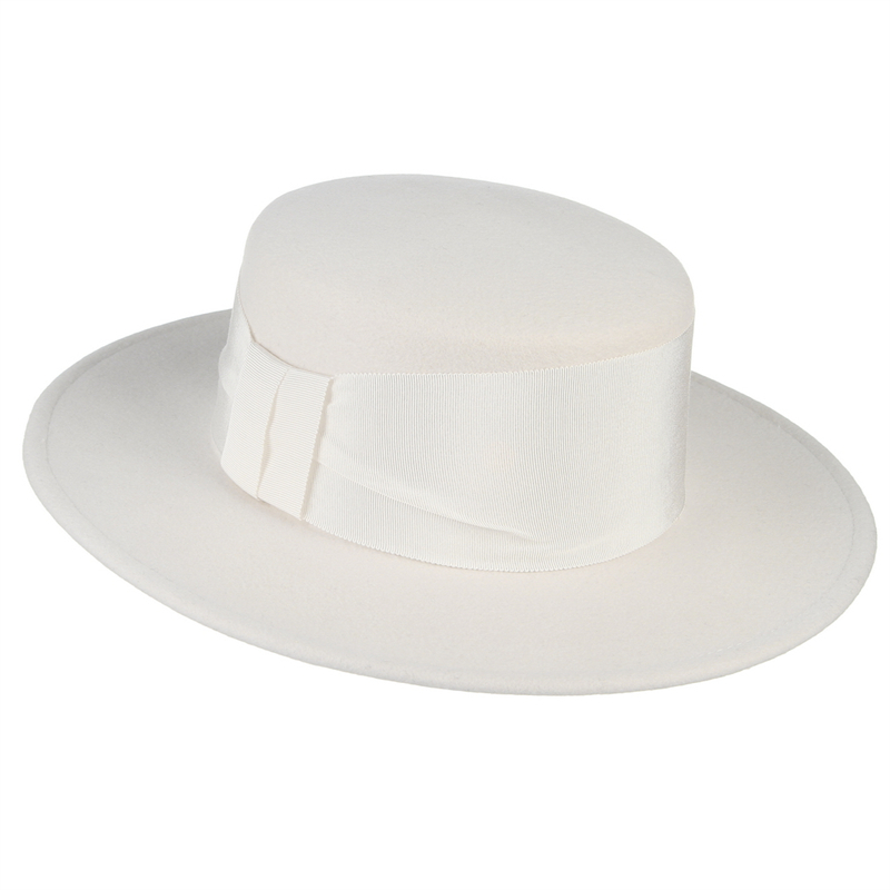 Topi Fedora Wol Putih 100% unt - Fedora Hat Wool ulasan dan harga