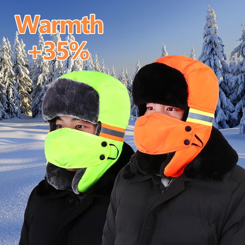 Topi Musim Dingin dengan Penut - Trapper Hat Ear Flap ulasan dan harga