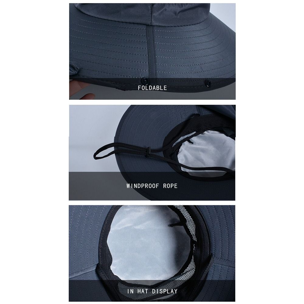 Topi Pria Wanita Bahan Kain Se - Bucket Hat Cotton ulasan dan harga