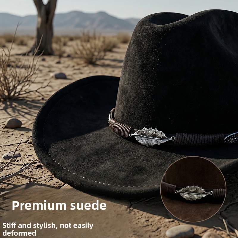 Topi Fedora Gaya Koboi Barat d - Fedora Hat Wool ulasan dan harga