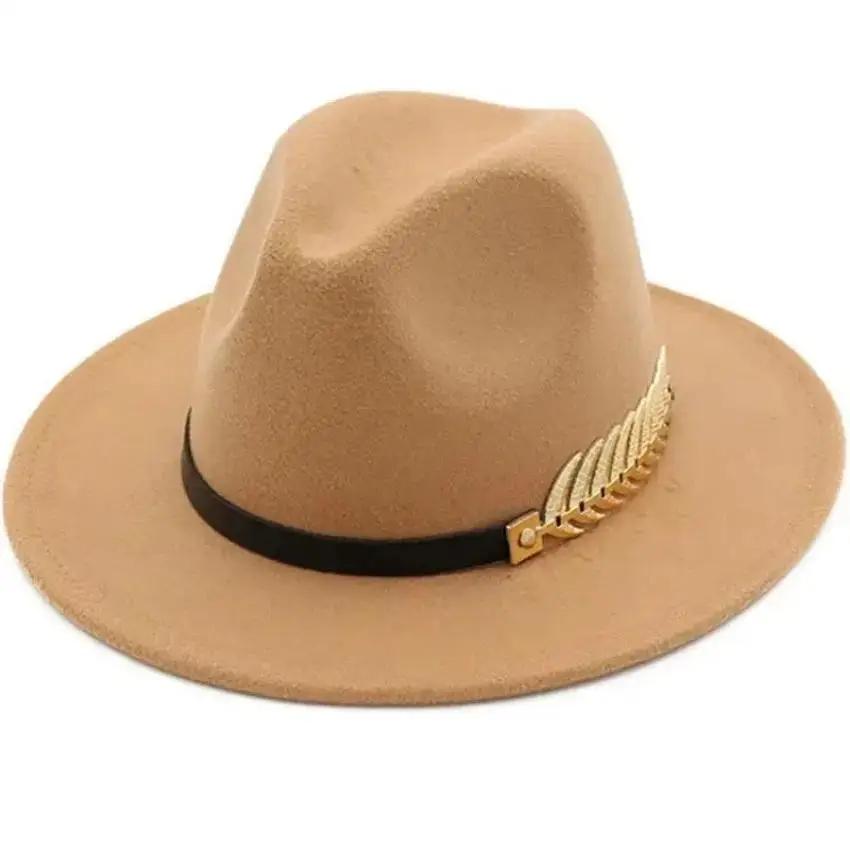 Topi Wol Pasangan Acara Formal - Fedora Hat Wool ulasan dan harga