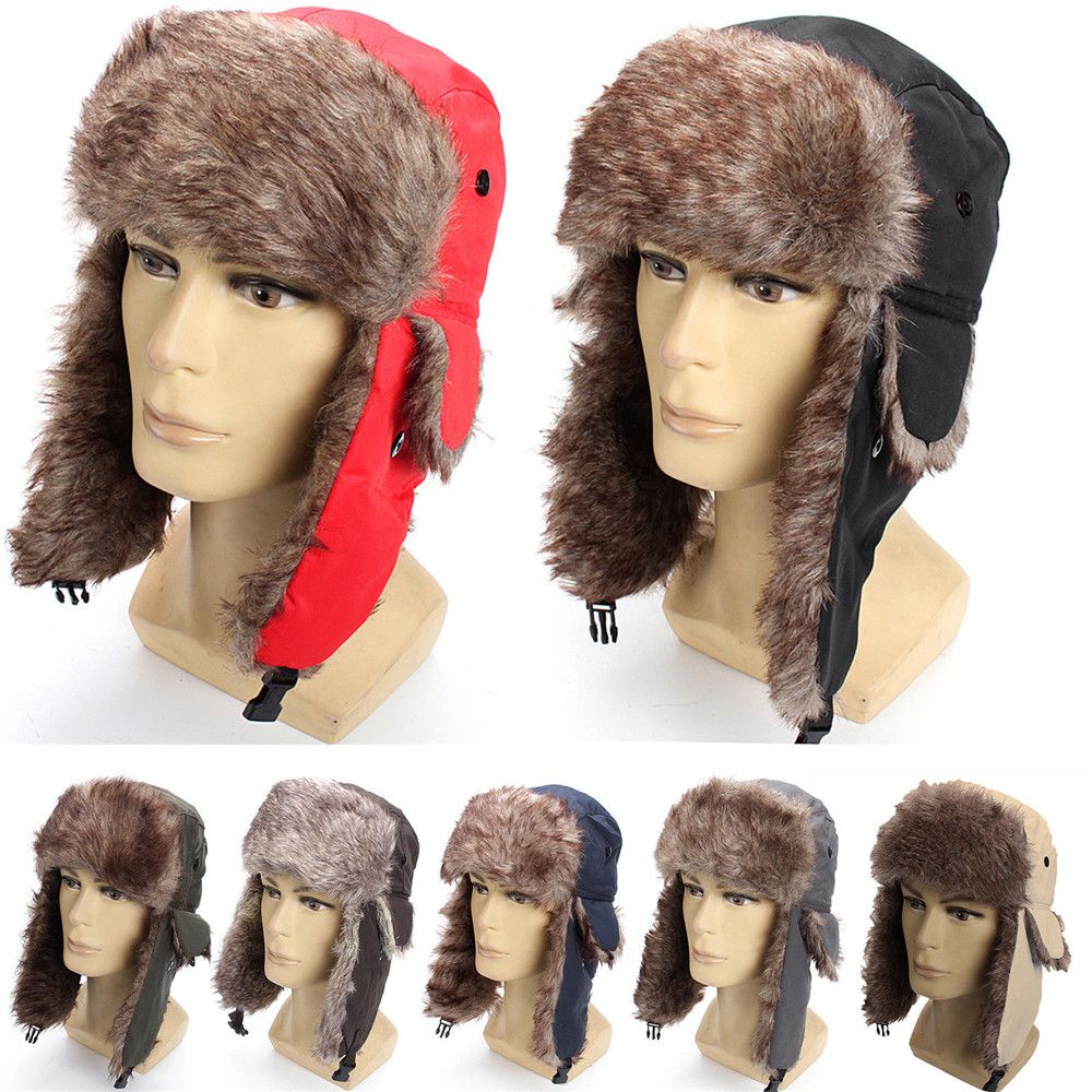 Topi Ski Musim Dingin Berbulu  - Trapper Hat Ear Flap ulasan dan harga