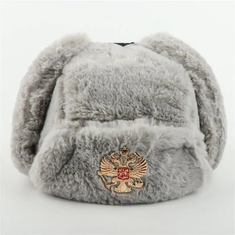 Topi Ushanka Soviet untuk Pria - Trapper Hat Ear Flap ulasan dan harga