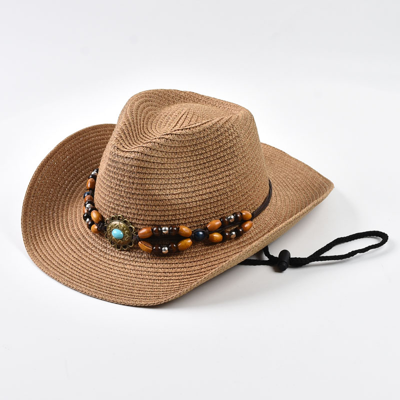 Topi Koboi Barat Bahan Jerami  - Cowboy Hat Straw ulasan dan harga