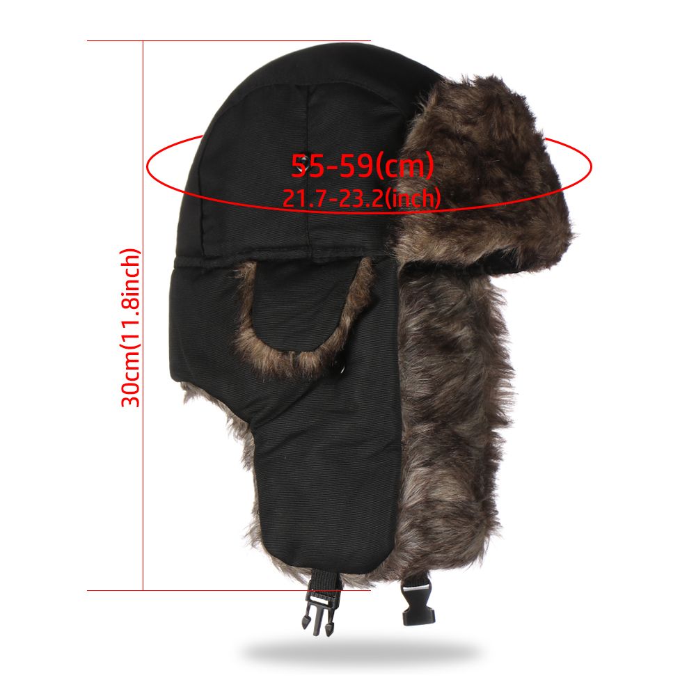 Topi Ski dengan Penutup Teling - Trapper Hat Ear Flap ulasan dan harga