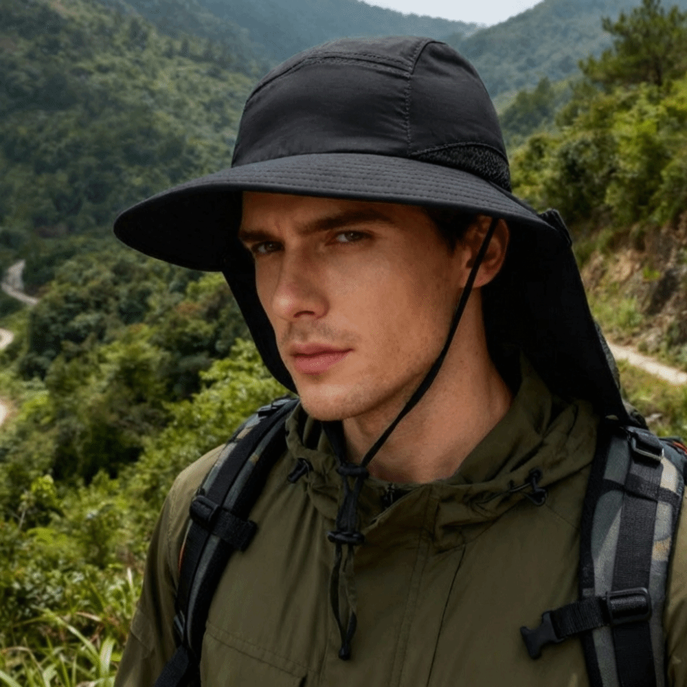 Topi Matahari Luar Ruangan Ber - Bucket Hat Cotton ulasan dan harga