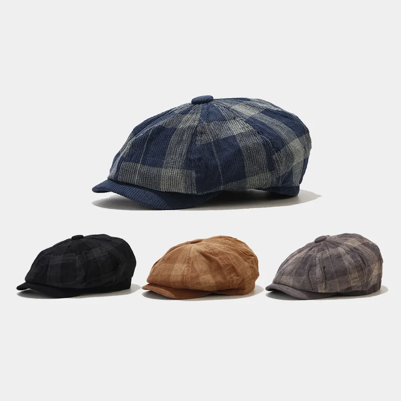 Topi Newsboy Corduroy Klasik V - Newsboy Cap Ivy ulasan dan harga
