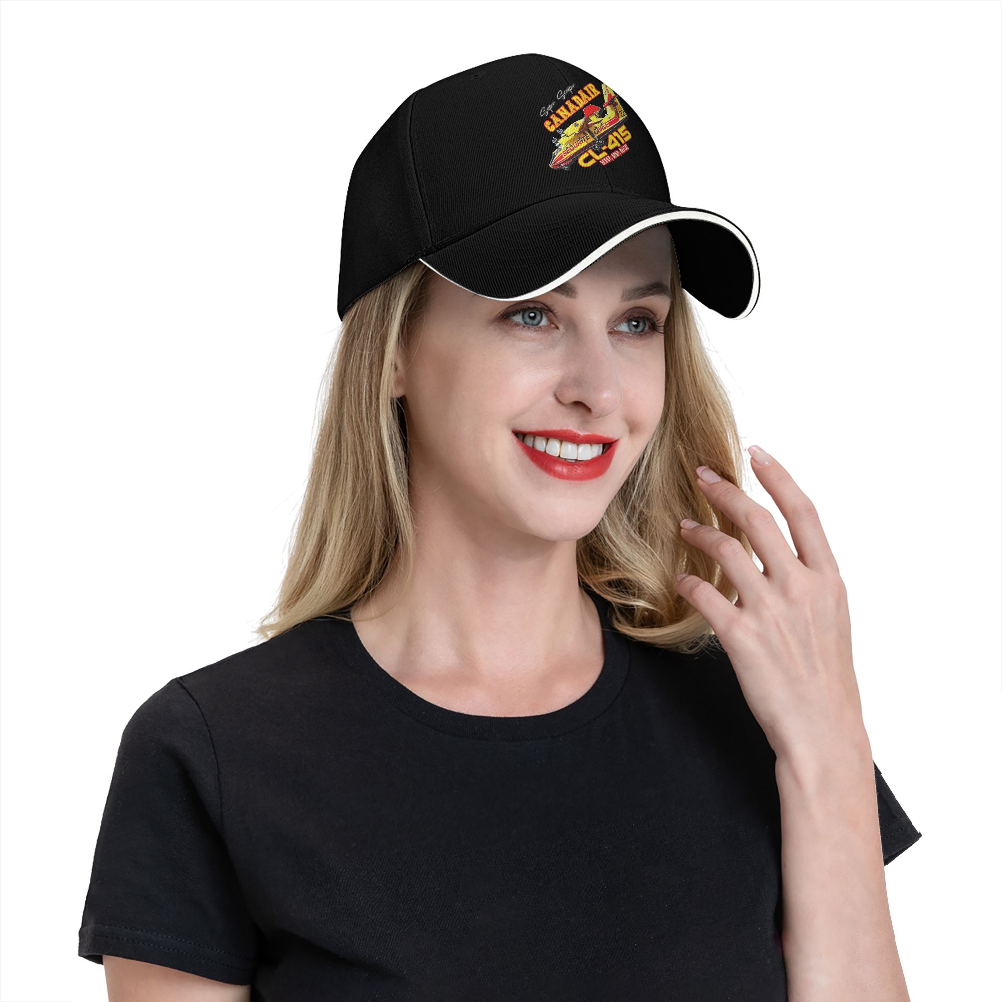 Topi Unisex Canadair cl-415 Su - Golf Cap Dad ulasan dan harga